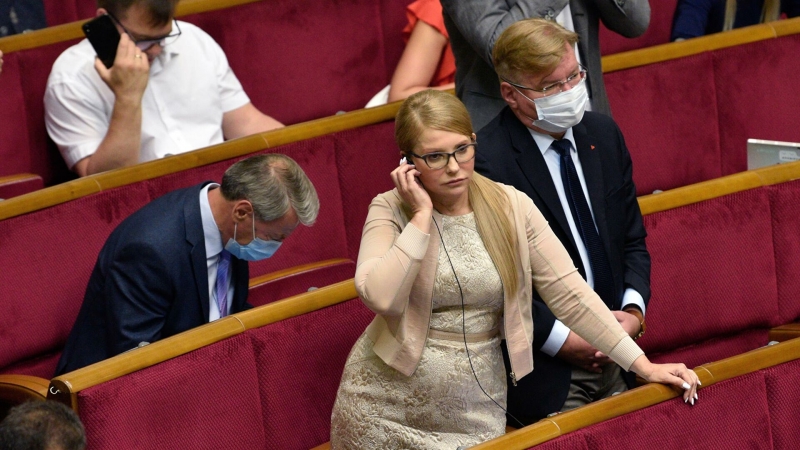 На Украине остановили госфинансирование партии Тимошенко