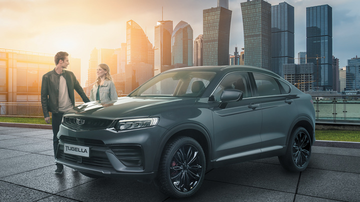 Новый купе-кроссовер Geely Tugella доступен для заказа в России