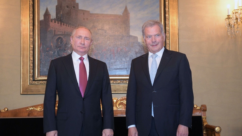 Путин обсудил с президентом Финляндии ситуацию в Белоруссии и на Украине