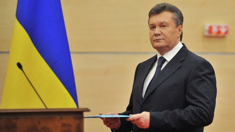 ГБР Украины подозревает Януковича в госизмене из-за газовых соглашений