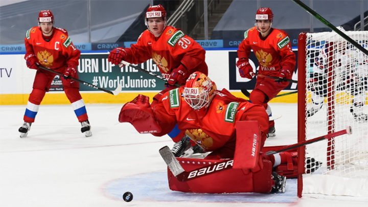 Российская молодежка сыграет с немецкими хоккеистами в четвертьфинале чемпионата мира