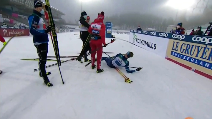 Российских лыжников дисквалифицировали после третьего места на Кубке мира