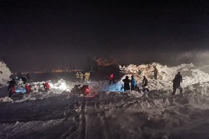Спасение четырех человек из-под лавины в Норильске опровергли