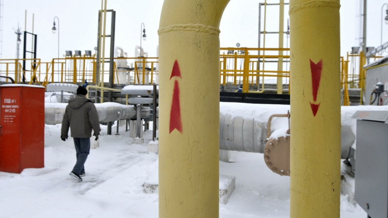 Транзит российского газа через Украину упал до минимума за 30 лет