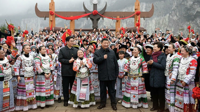 Глава Китая поздравил народ страны с приближающимся праздником Весны