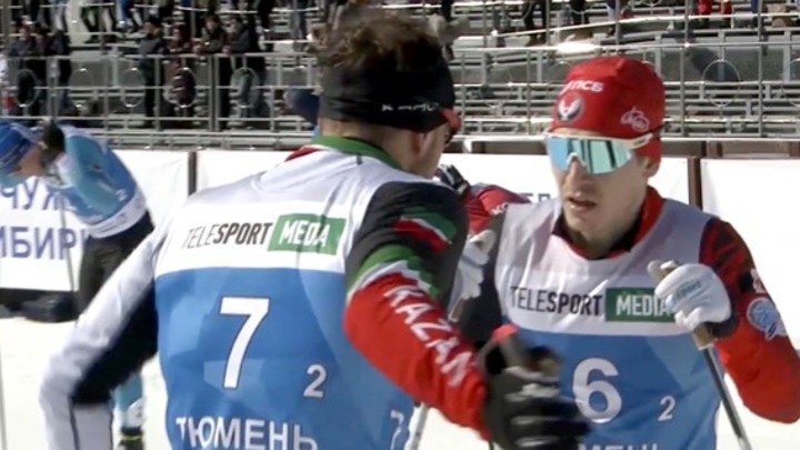 Лыжники из Удмуртии и Татарстана дисквалифицированы за драку на финише