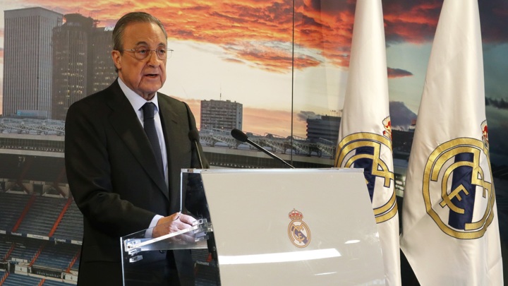 Глава Суперлиги Перес: "Реал" не исключат из Лиги чемпионов