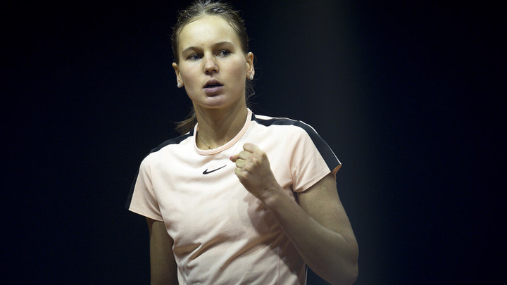 Кудерметова впервые выиграла турнир WTA в одиночном разряде