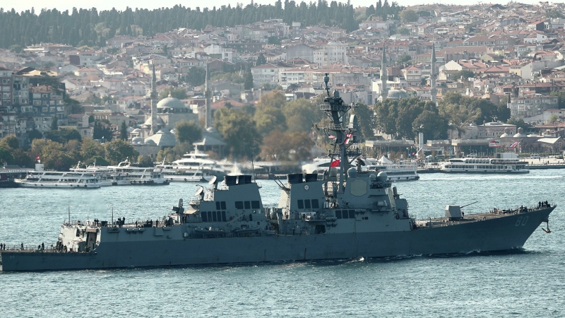 США отменили отправку военных кораблей в Черное море, сообщил источник