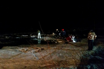 В российском регионе под лед провалилась машина с руководством местного ГИБДД