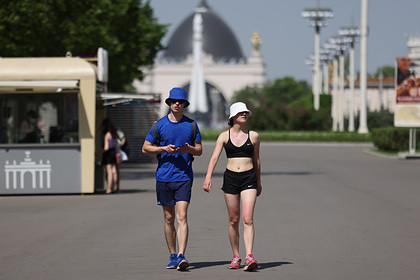 В Москве побит температурный рекорд 124-летней давности
