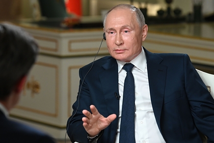 Путин обвинил американского журналиста в затыкании рта