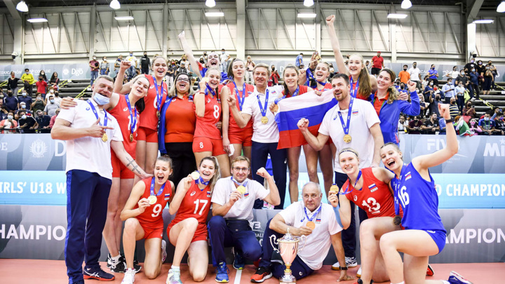 Российские волейболистки выиграли юниорский чемпионат мира