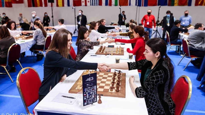 Российские шахматистки стали чемпионками Европы в седьмой раз