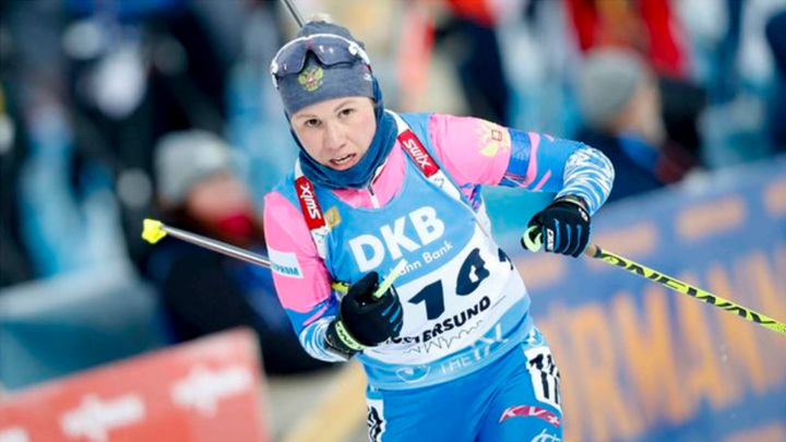 Первая индивидуальная медаль: Резцова стала третьей в масс-старте