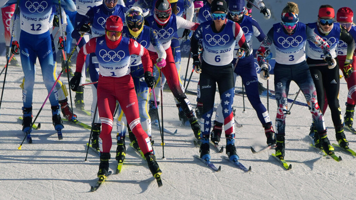 Лыжница Непряева принесла сборной ОКР первую медаль Олимпиады