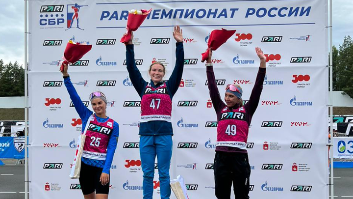 Дербушева одержала победу на летнем чемпионате России по биатлону