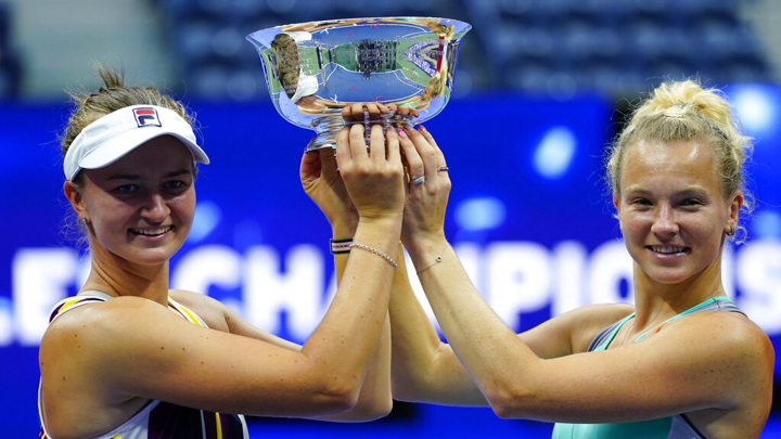 Крейчикова и Синякова выиграл парный разряд US Open