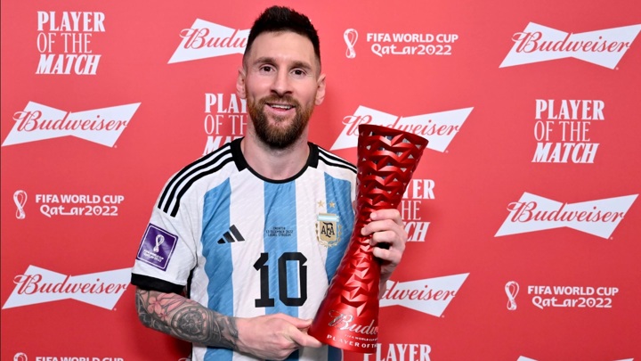 Месси назван лучшим игроком матча Аргентина – Хорватия