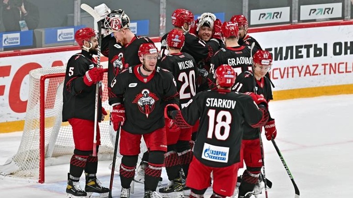 "Витязь" одержал пятую победу кряду в КХЛ