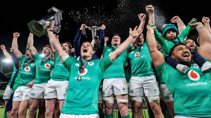 Регбисты Ирландии выиграли Кубок шести наций