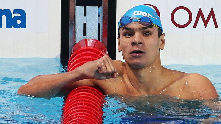 Евгений Рылов выиграл золото на 200 метров в плавании на спине