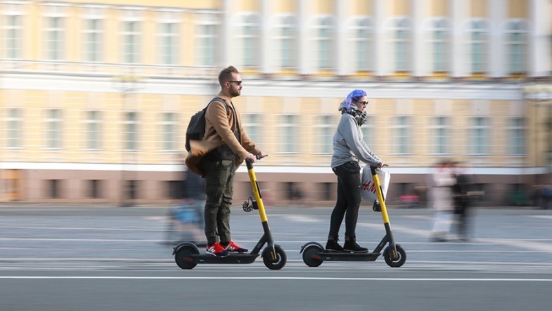 Количество самокатов в Петербурге увеличат до 30 тыс. штук
