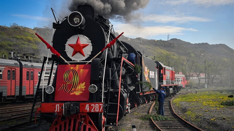 Ретро-поезд «Победа» прибудет в Уссурийск 4 мая