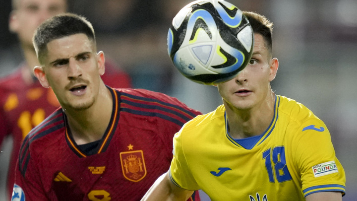 Испания вырвала ничью в матче молодежного Евро с Украиной