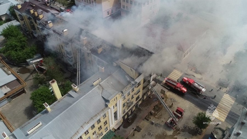 Около 35 млн рублей направят на ремонт горевшего дома в центре Оренбурга