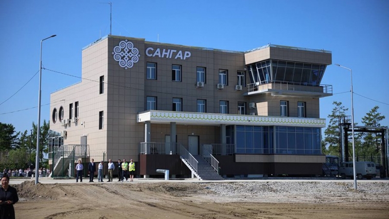 Строительство аэровокзала завершили в поселке Сангар в Якутии