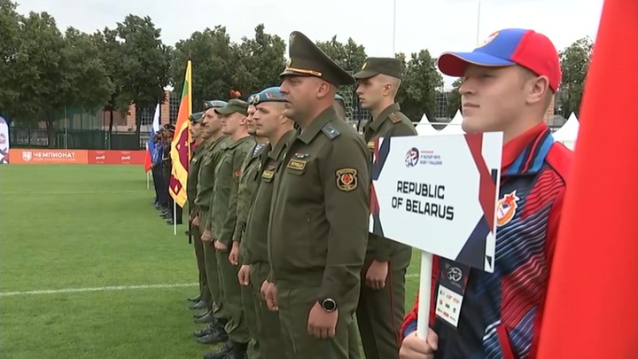 В Москве стартовал чемпионат по регби-7 среди военных команд