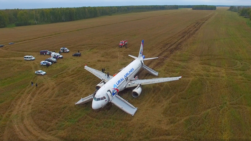 Севший в поле Новосибирской области самолет продолжит выполнять полеты