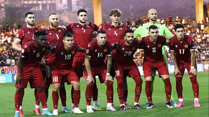 Сборная Армении по футболу проиграла в Риге