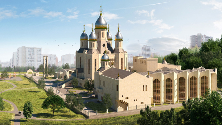 В Южном Бутово заложен главный спортивный храм России