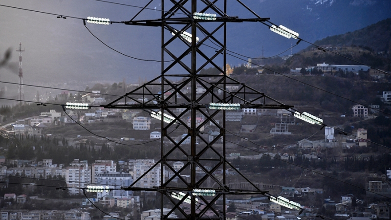 В Крыму полностью восстановили электроснабжение после шторма
